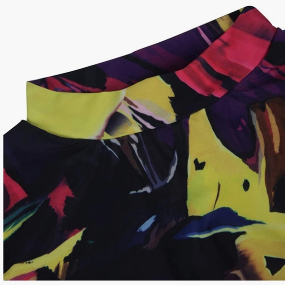 NEW 3 Piece High Waist Printed Bikini - Picture 4 of 8